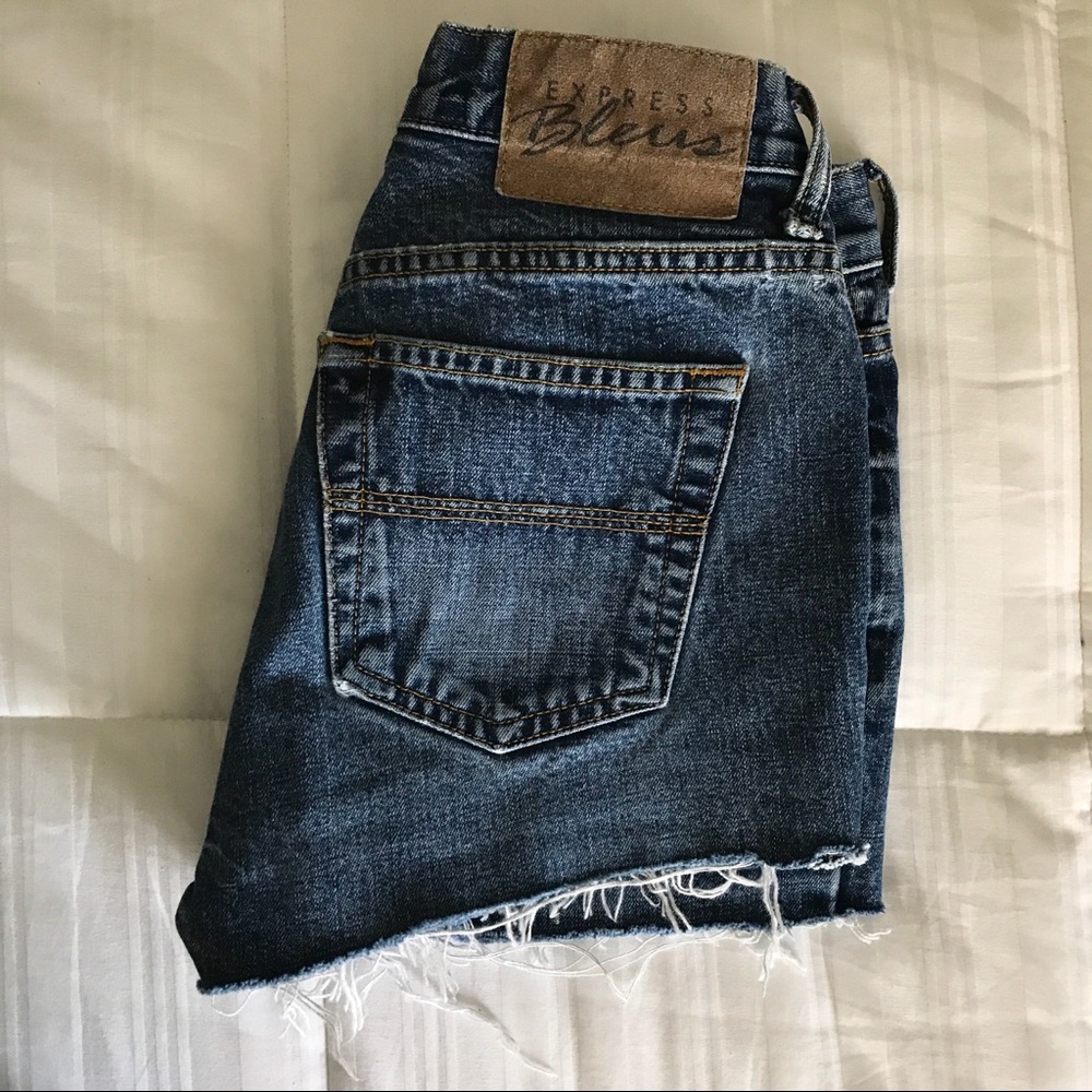 Vintage Denim High Waist Shorts
